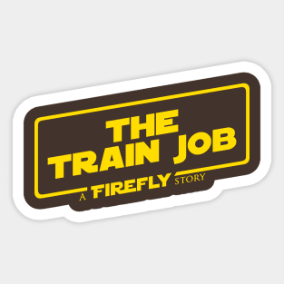 The Train Job Sticker